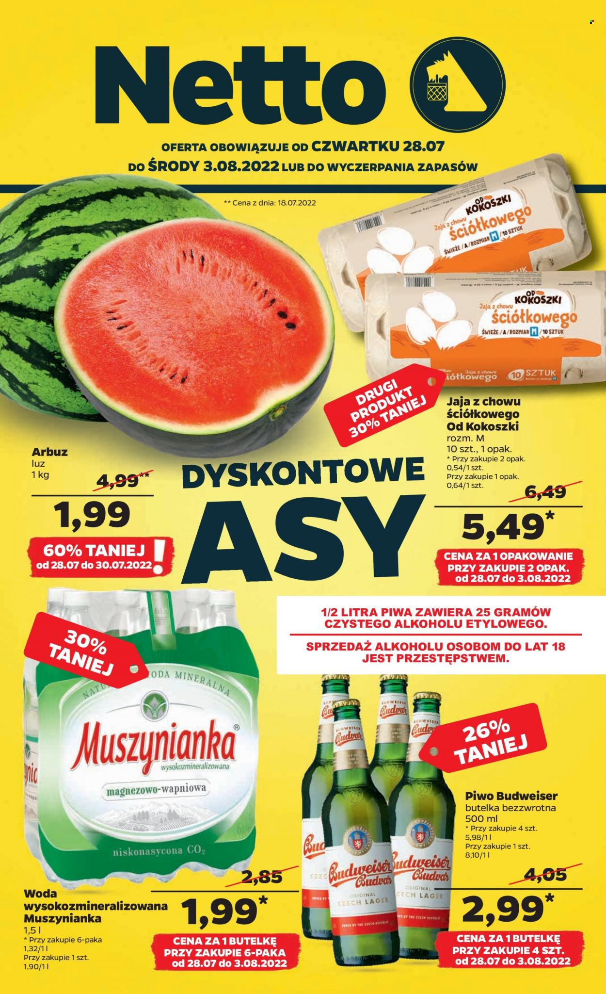 Gazetka Netto - 28.07.2022 - 3.08.2022. Strona 1