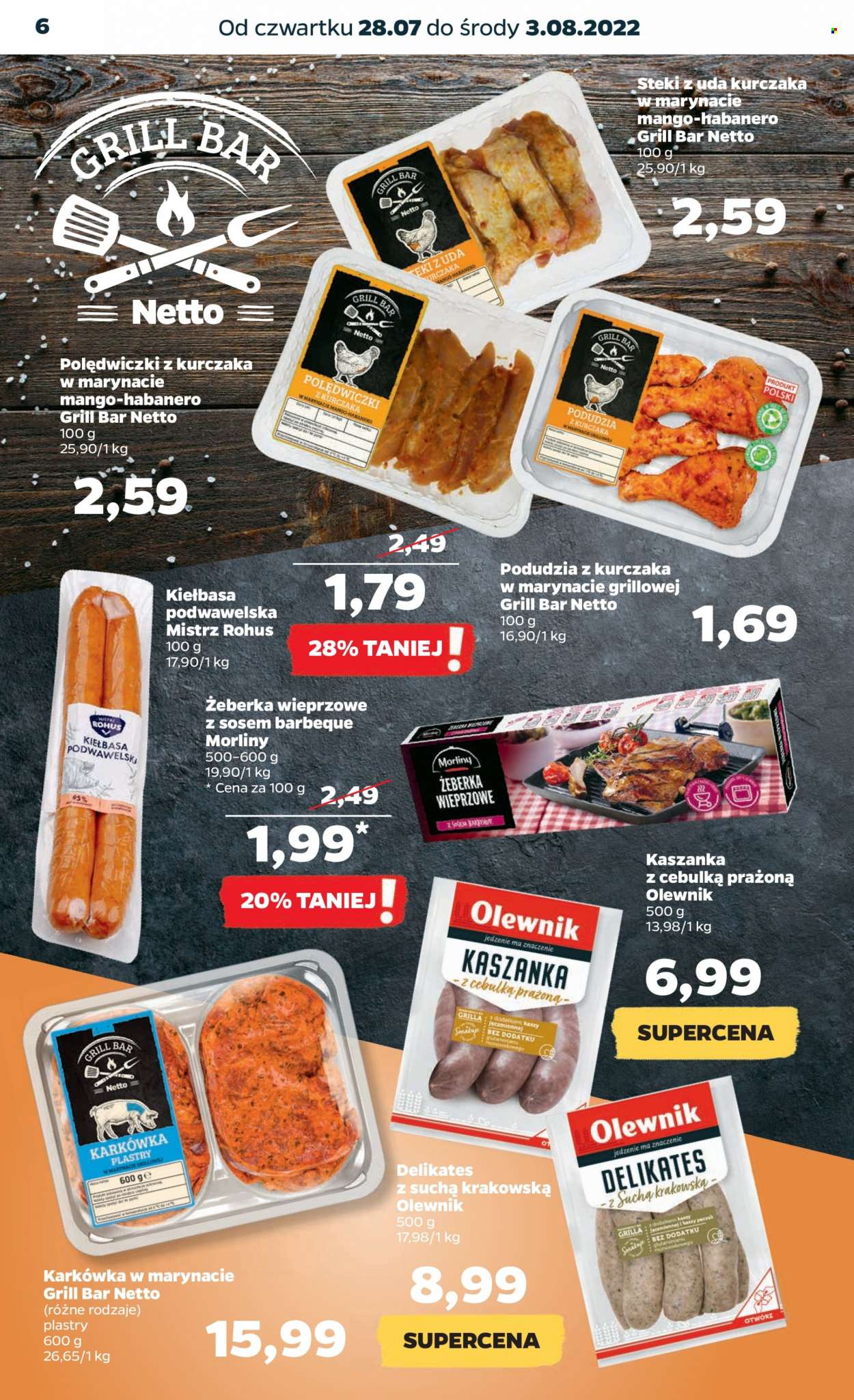 Gazetka Netto - 28.07.2022 - 3.08.2022. Strona 6