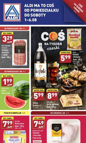 Gazetka ALDI - 1.08.2022 - 6.08.2022.