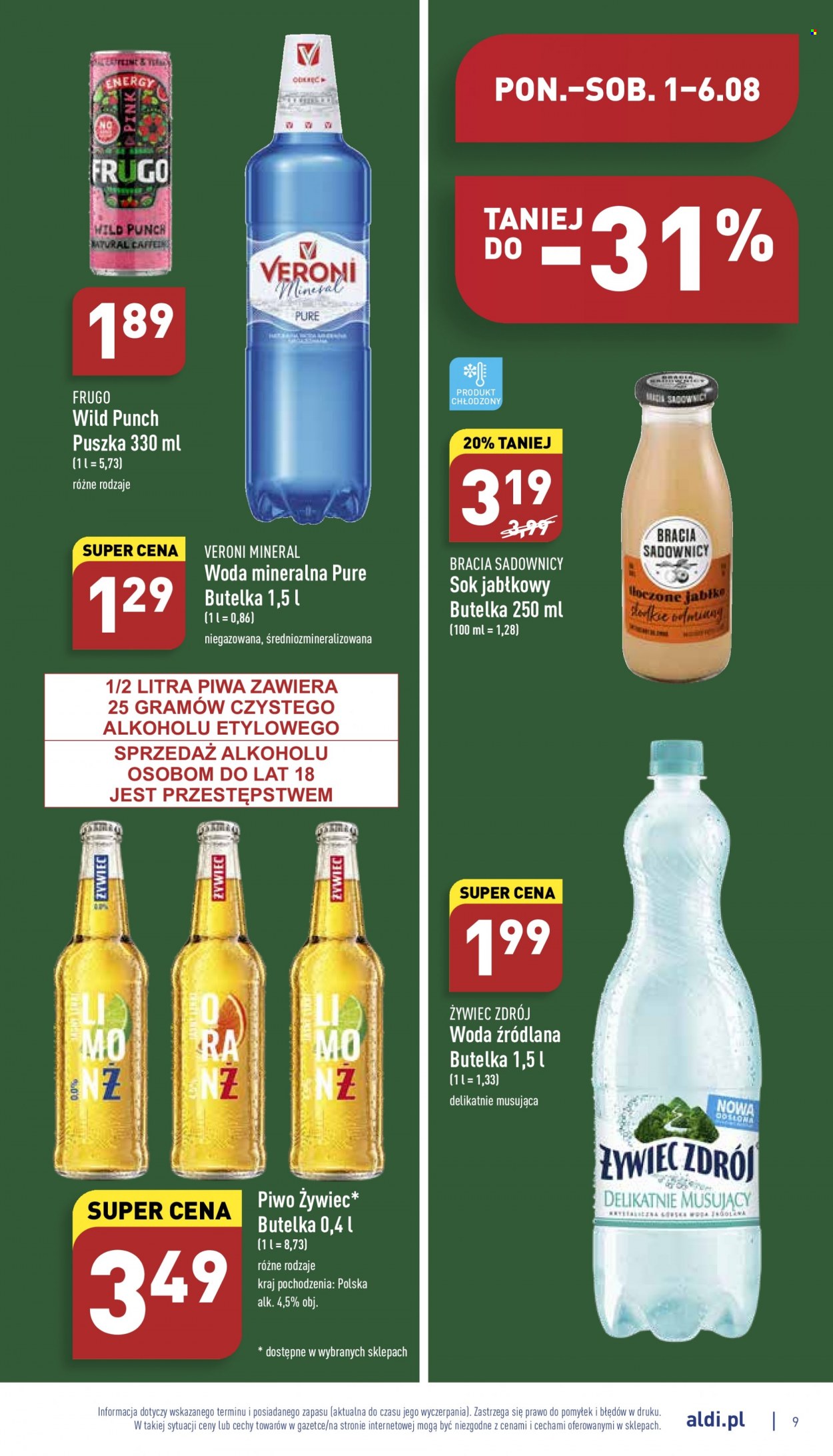 Gazetka ALDI - 1.08.2022 - 6.08.2022. Strona 9