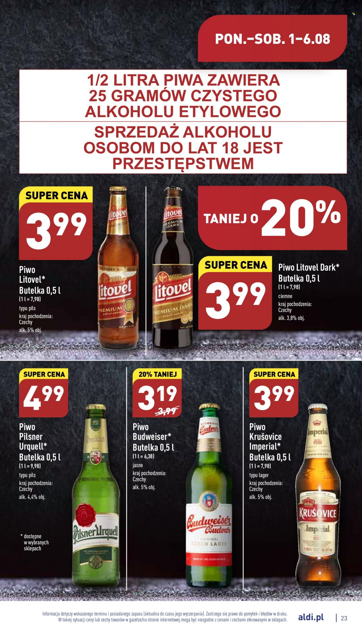 Gazetka ALDI - 1.08.2022 - 6.08.2022. Strona 23
