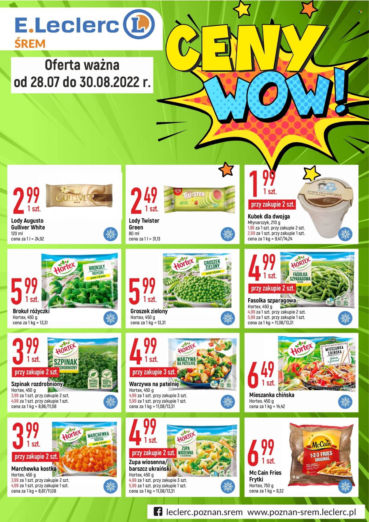 Gazetka E.Leclerc - 28.07.2022 - 30.07.2022. Strona 1