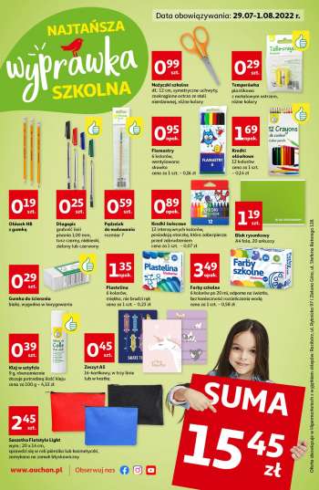Gazetka Auchan - 29.07.2022 - 1.08.2022.