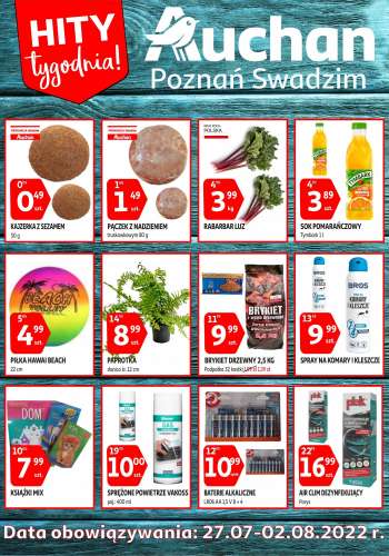 Gazetka Auchan - 27.07.2022 - 2.08.2022.