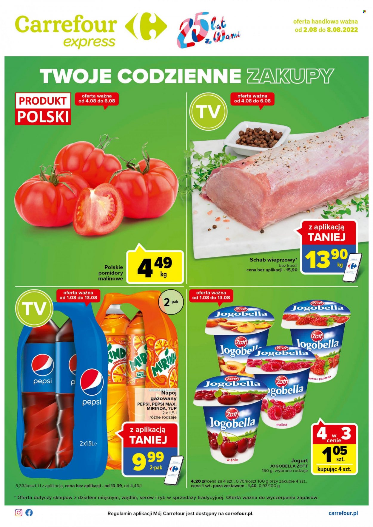 Gazetka Carrefour Express - 2.08.2022 - 8.08.2022. Strona 1