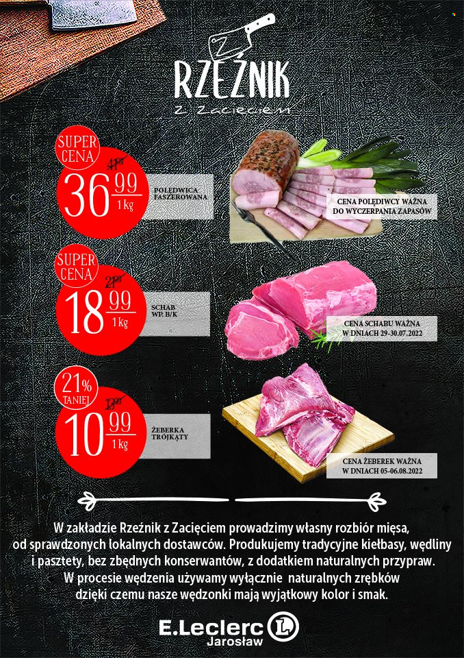 Gazetka E.Leclerc - 29.07.2022 - 11.08.2022. Strona 4