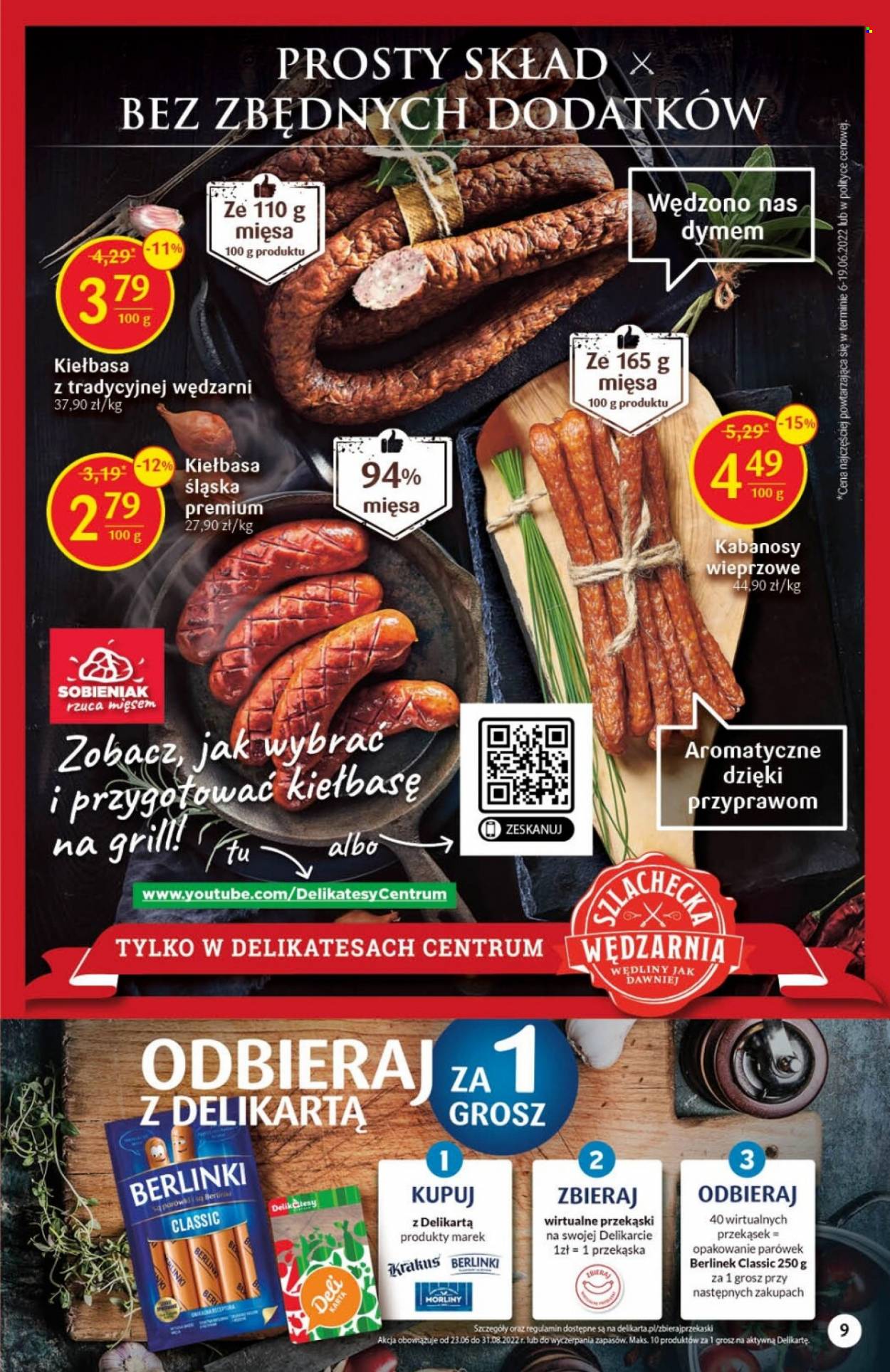Gazetka Delikatesy Centrum - 4.08.2022 - 10.08.2022. Strona 9