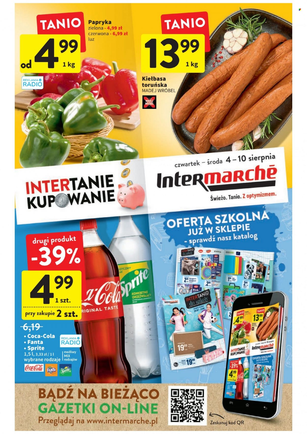 Gazetka Intermarché - 4.08.2022 - 10.08.2022. Strona 1