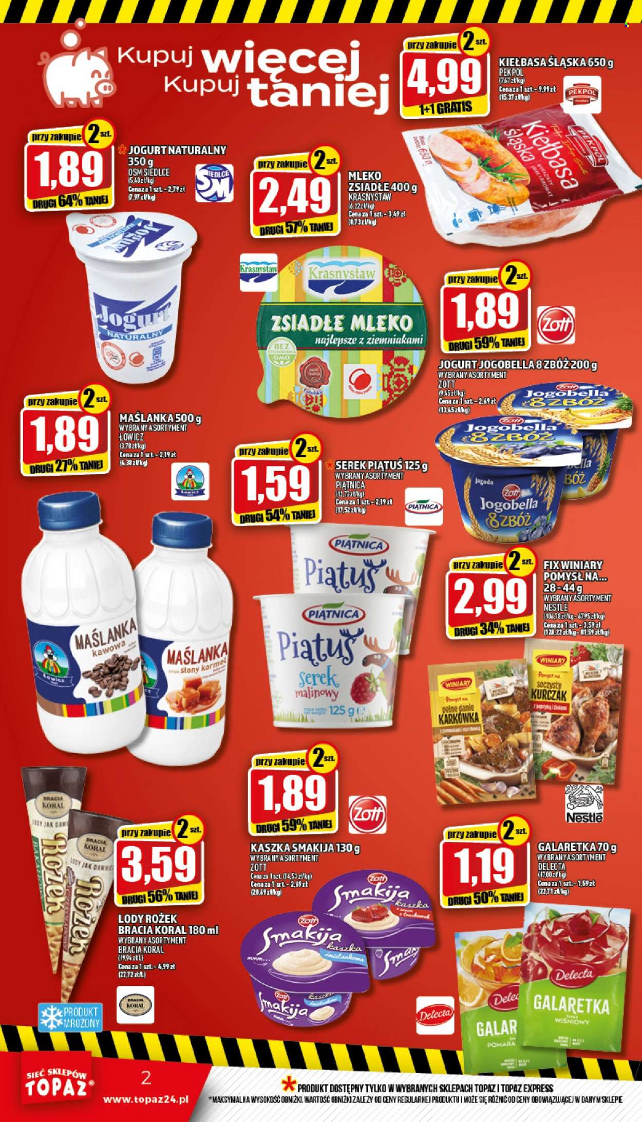 Gazetka Topaz - 4.08.2022 - 10.08.2022. Strona 2
