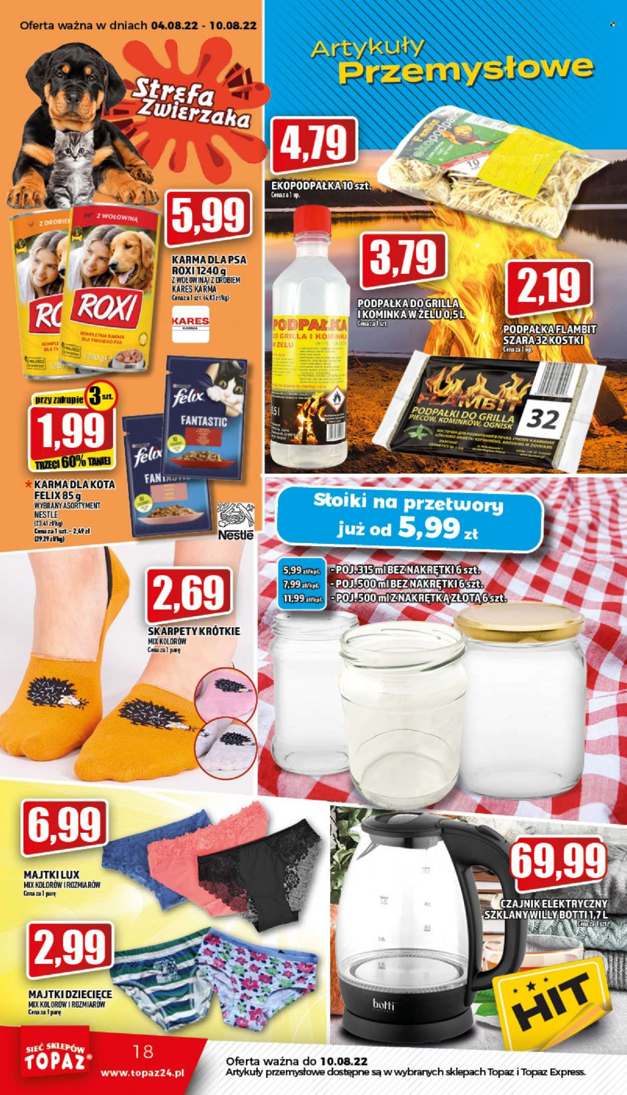 Gazetka Topaz - 4.08.2022 - 10.08.2022. Strona 18
