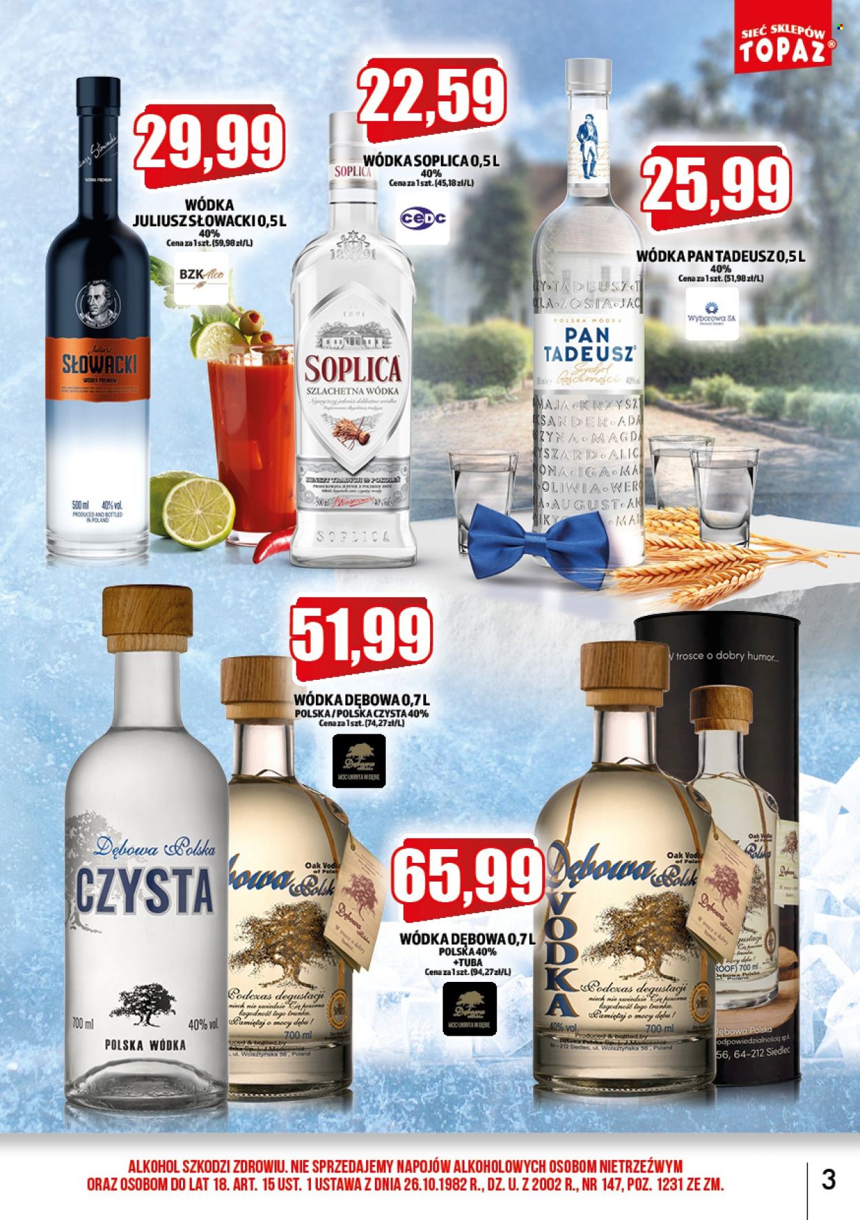 Gazetka Topaz - 1.08.2022 - 31.08.2022. Strona 3