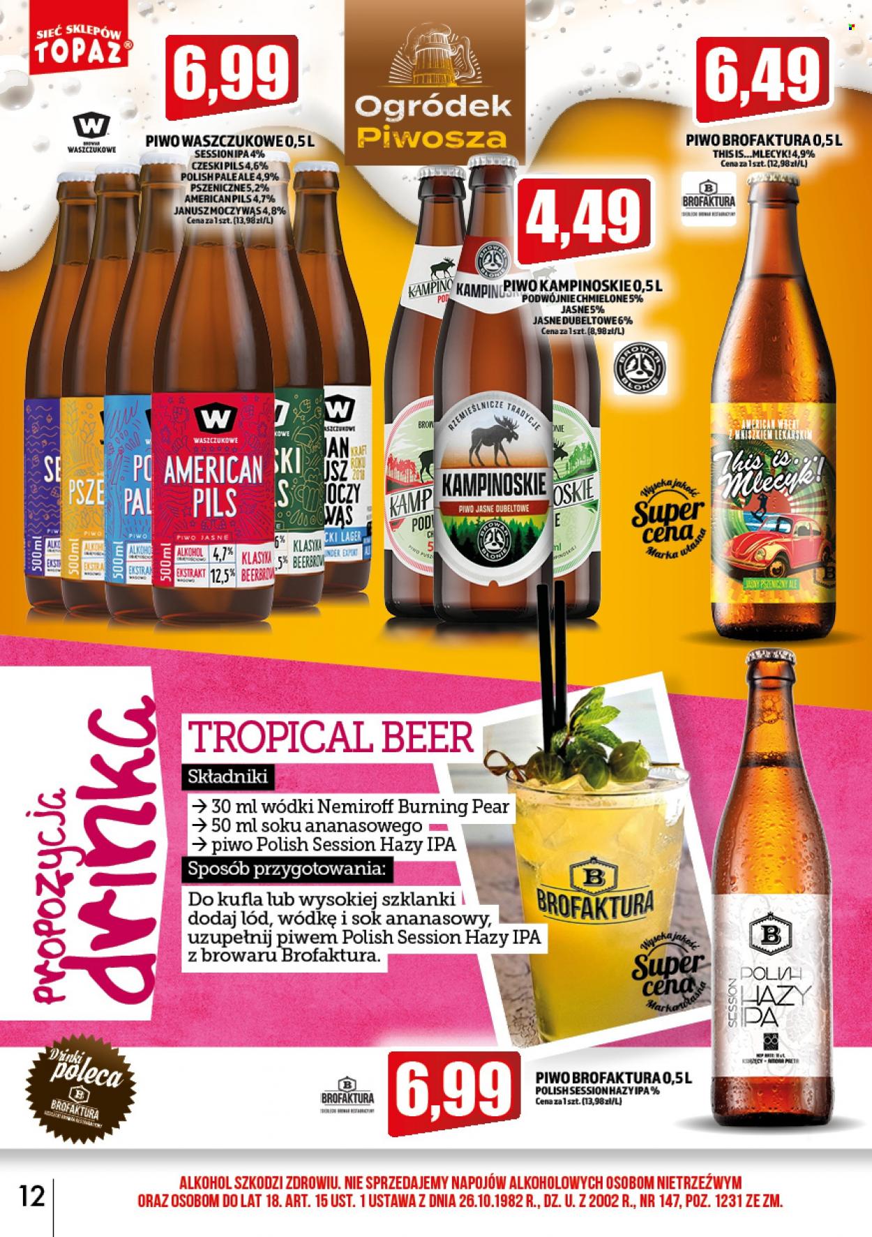 Gazetka Topaz - 1.08.2022 - 31.08.2022. Strona 12
