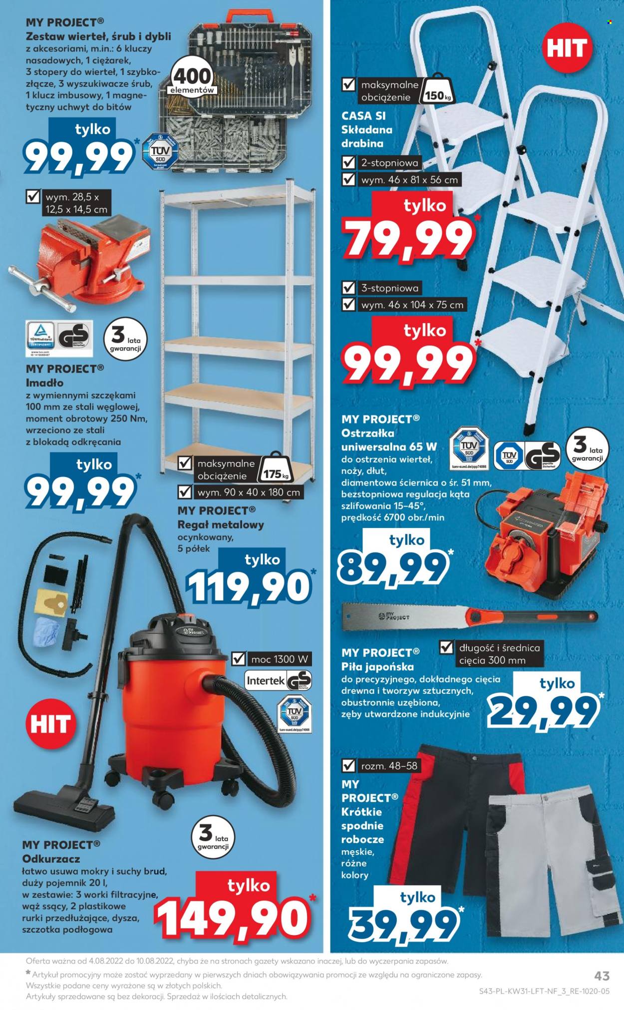 Gazetka Kaufland - 4.08.2022 - 10.08.2022. Strona 43