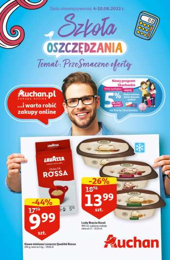 Gazetka Auchan - 4.08.2022 - 10.08.2022.