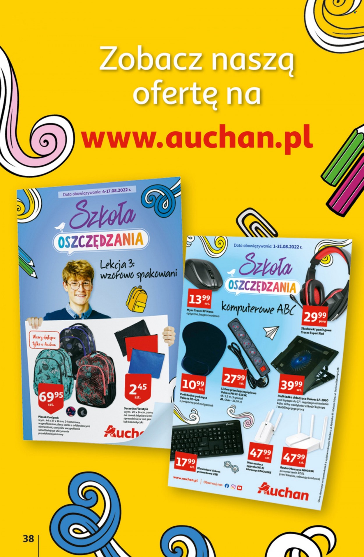 Gazetka Auchan - 4.08.2022 - 10.08.2022. Strona 38