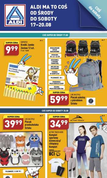 Gazetka ALDI - 17.08.2022 - 20.08.2022.