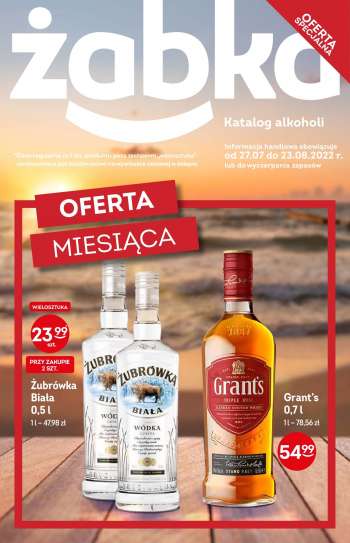 Gazetka Żabka - 27.07.2022 - 23.08.2022.