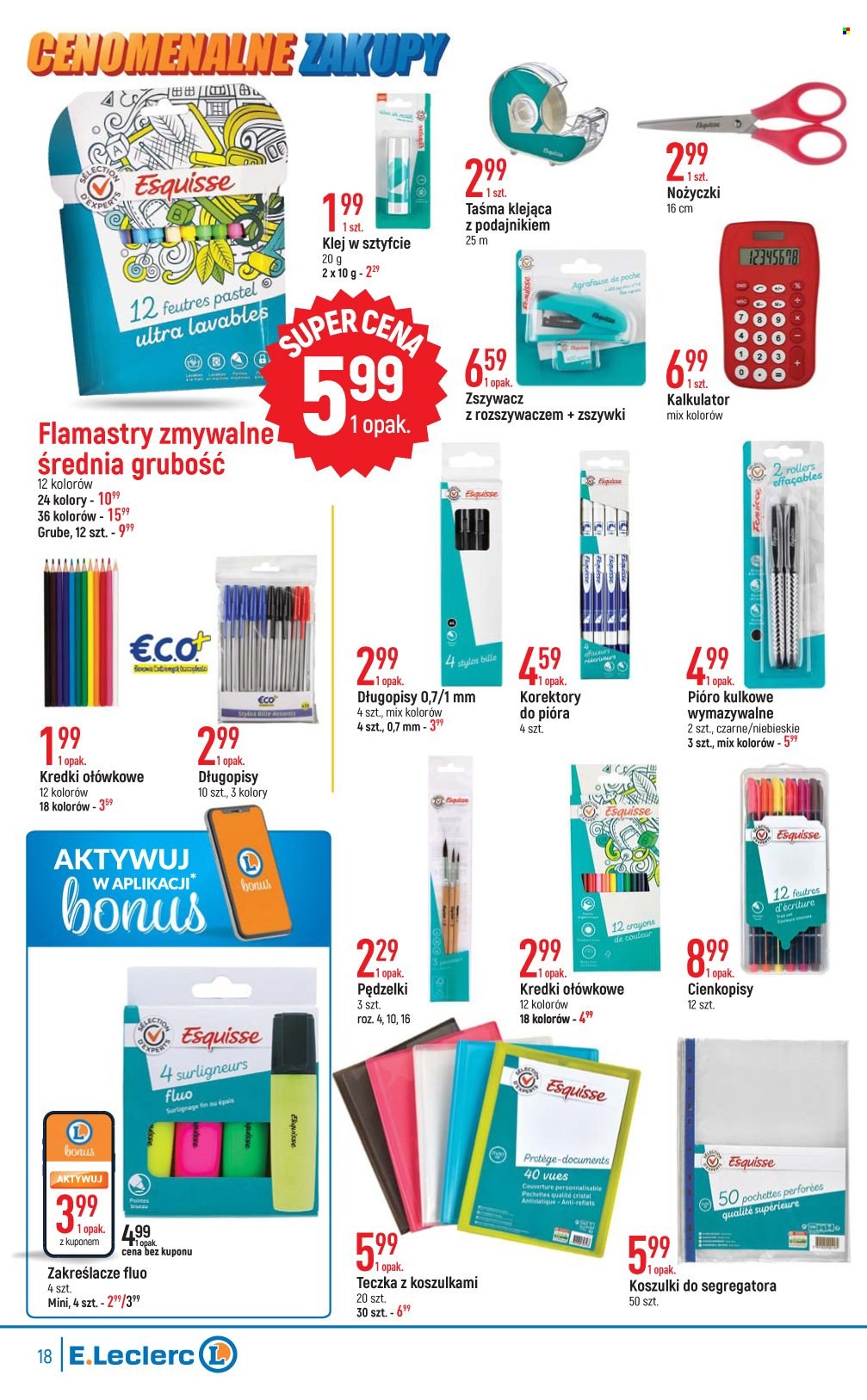 Gazetka E.Leclerc - 9.08.2022 - 20.08.2022. Strona 18