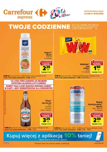Gazetka Carrefour Express - 9.08.2022 - 15.08.2022.