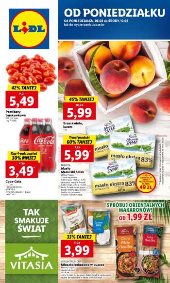 Gazetka Lidl - 8.08.2022 - 10.08.2022.