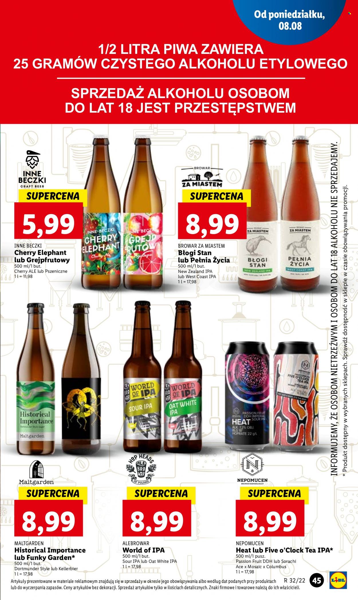 Gazetka Lidl - 8.08.2022 - 10.08.2022. Strona 47
