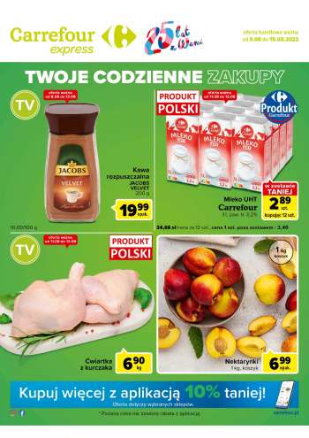 Gazetka Carrefour Express - 9.08.2022 - 15.08.2022.