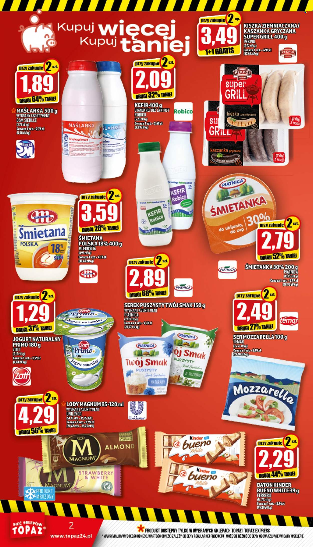 Gazetka Topaz - 11.08.2022 - 17.08.2022. Strona 2