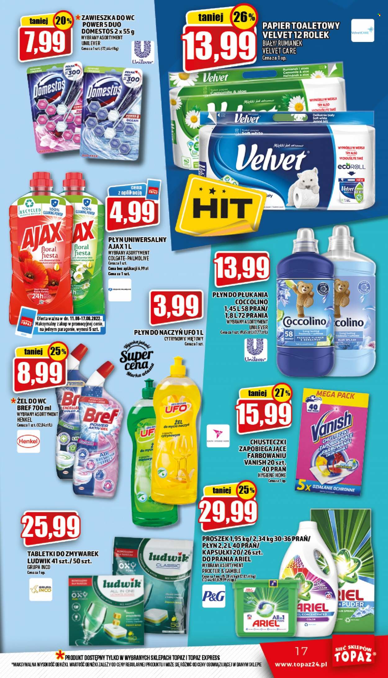 Gazetka Topaz - 11.08.2022 - 17.08.2022. Strona 17