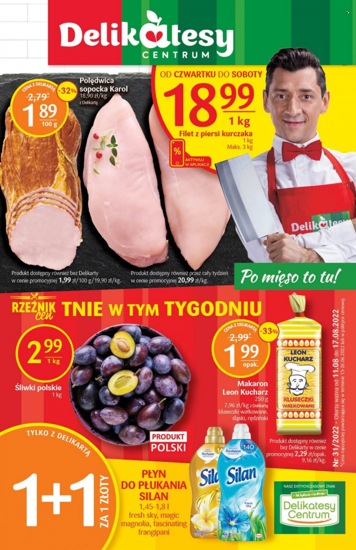 Gazetka Delikatesy Centrum - 11.08.2022 - 17.08.2022. Strona 1