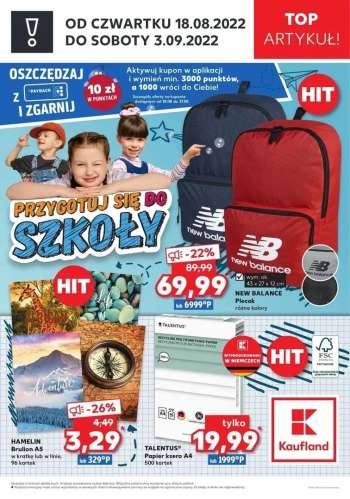 Gazetka Kaufland - 18.08.2022 - 3.09.2022.