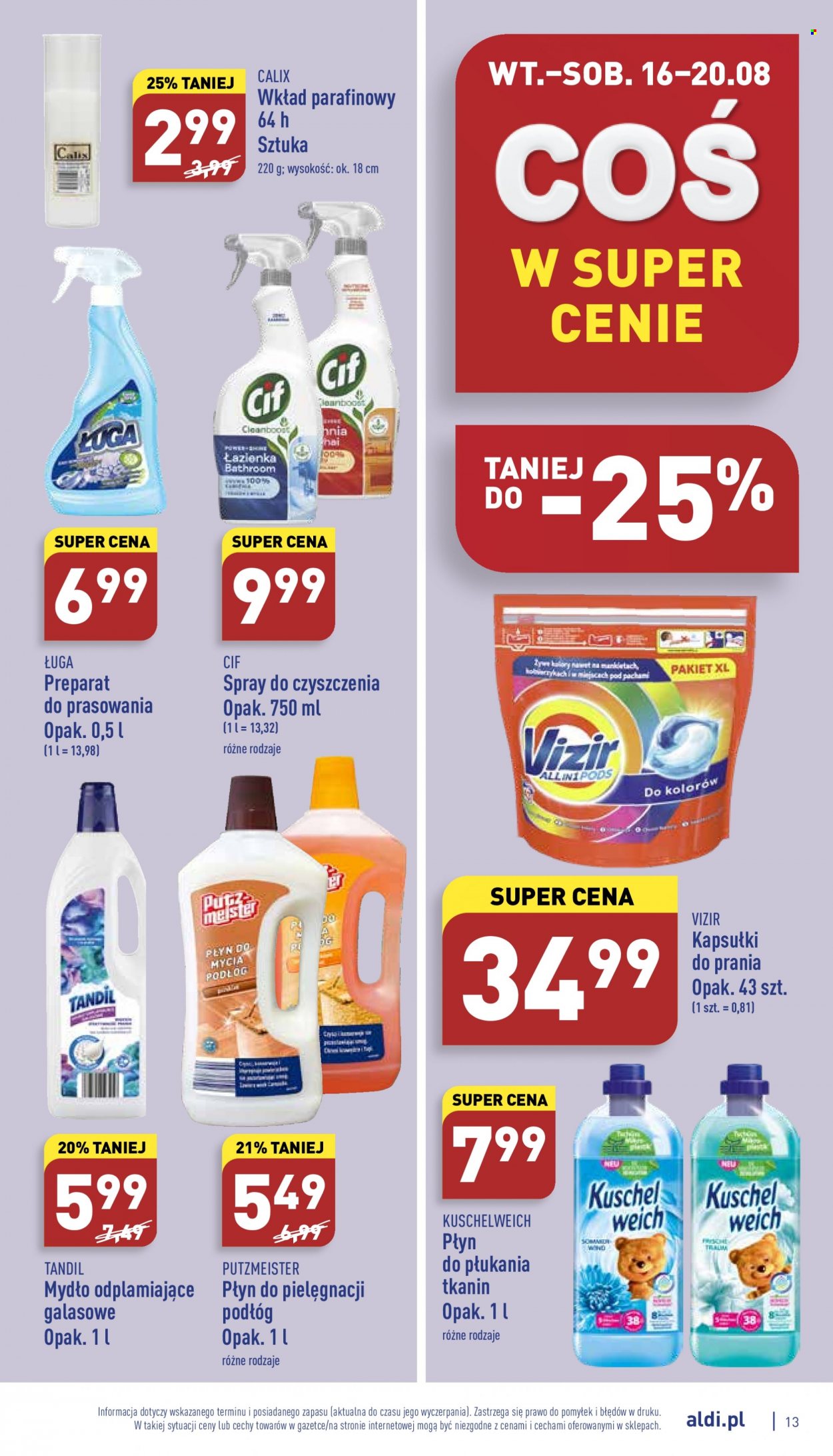 Gazetka ALDI - 16.08.2022 - 20.08.2022. Strona 13