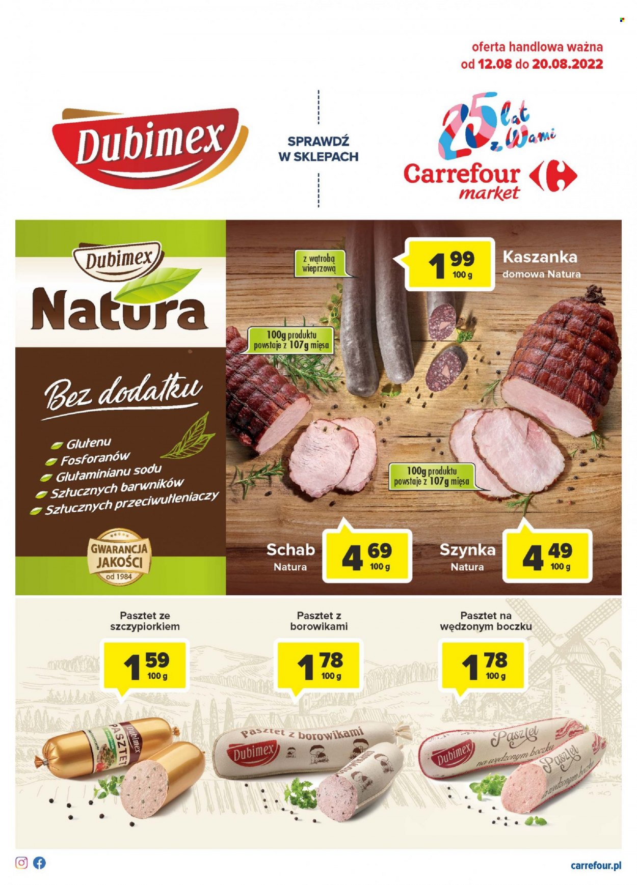 Gazetka Carrefour Market - 12.08.2022 - 20.08.2022. Strona 1