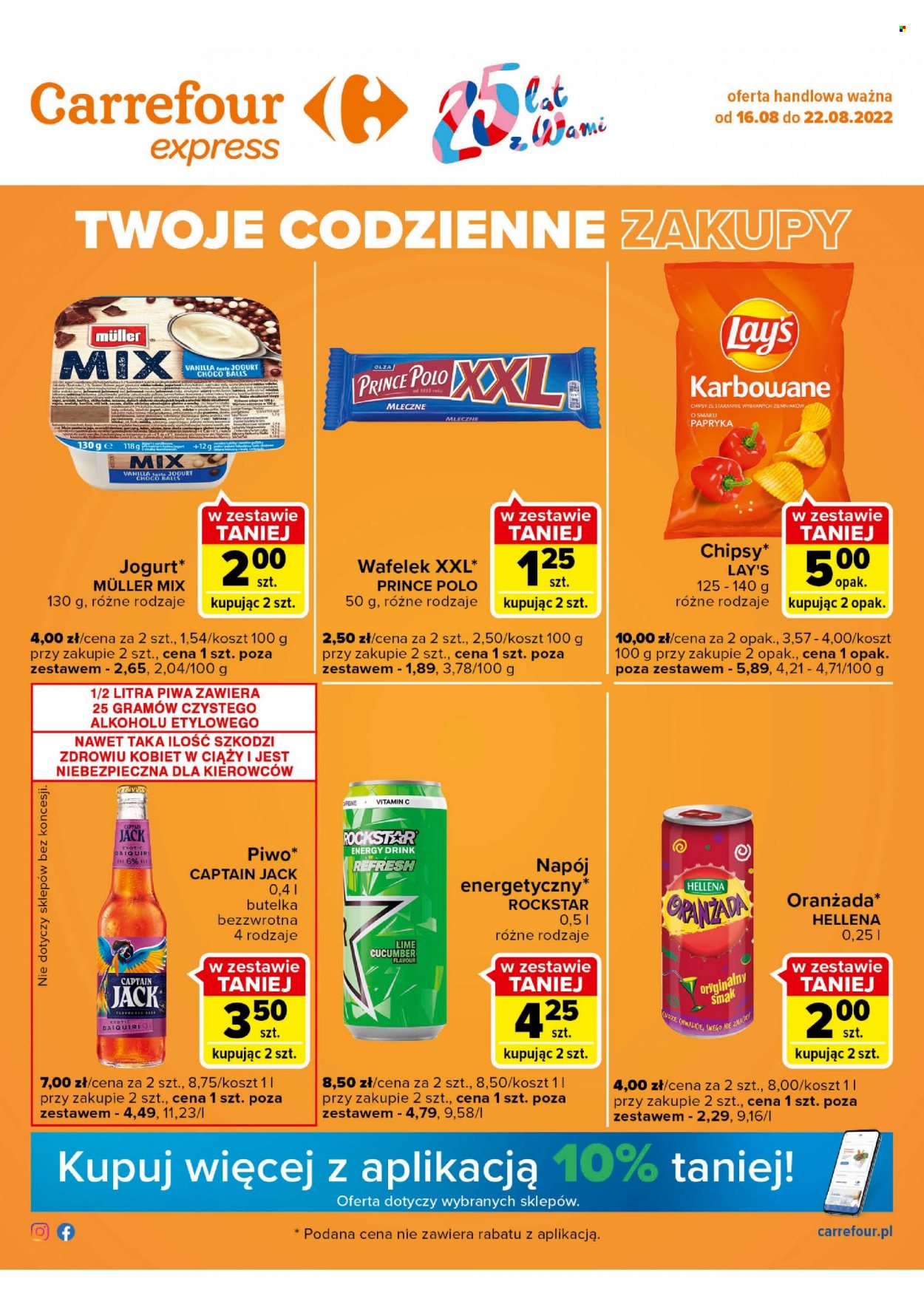 Gazetka Carrefour Express - 16.08.2022 - 22.08.2022. Strona 1