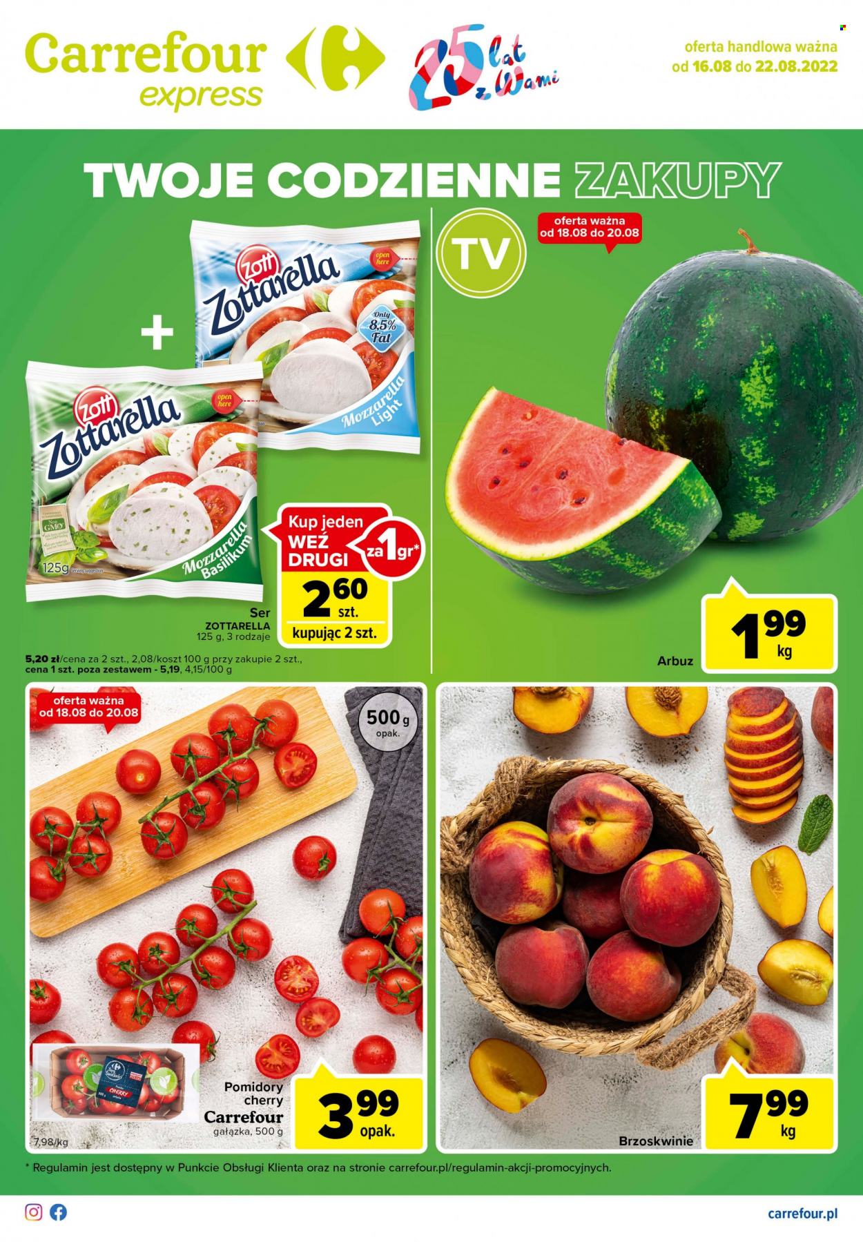Gazetka Carrefour Express - 16.08.2022 - 22.08.2022. Strona 1