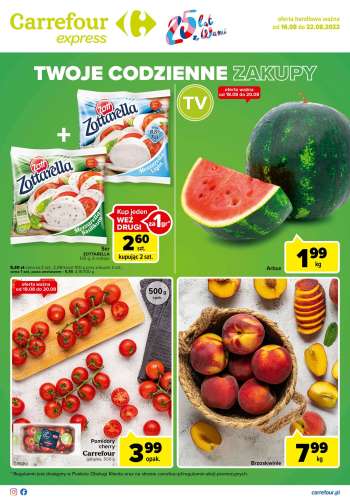 Gazetka Carrefour Express - 16.08.2022 - 22.08.2022.