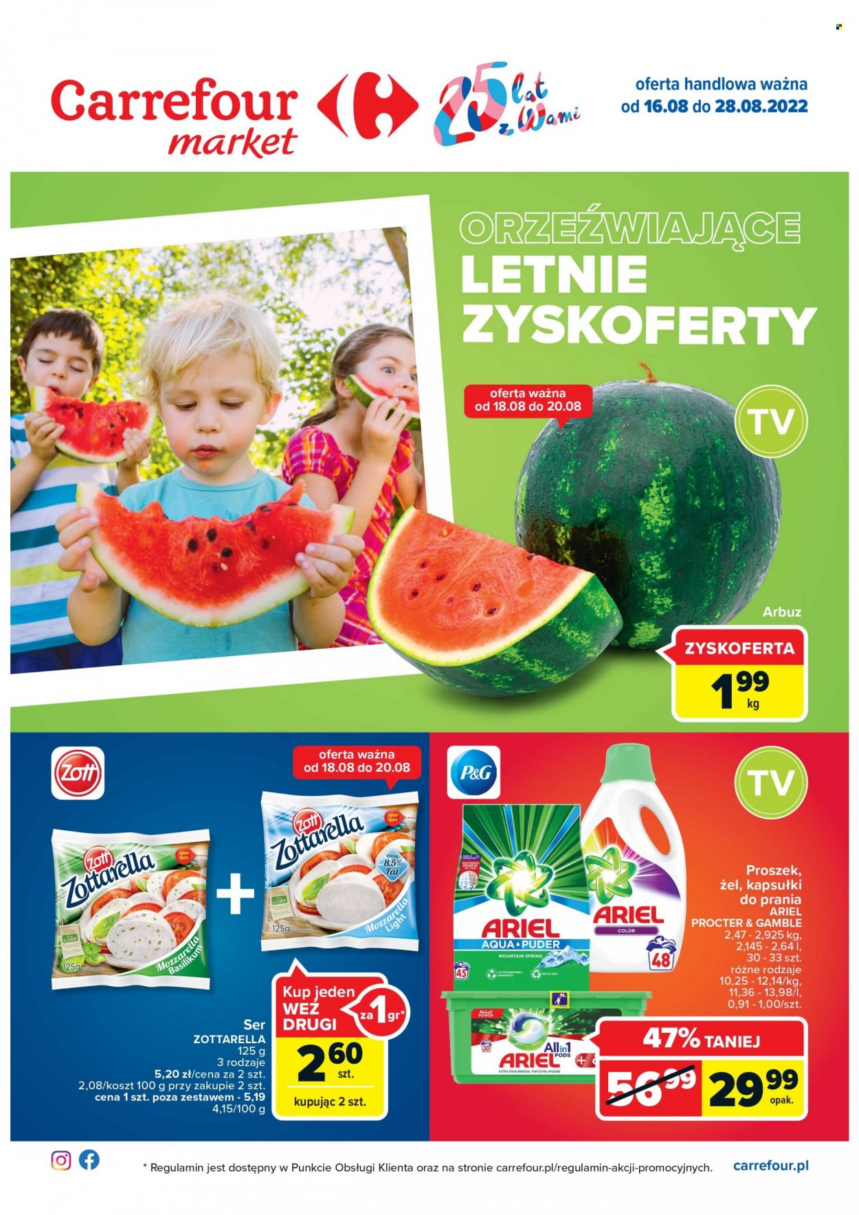 Gazetka Carrefour Market - 16.08.2022 - 28.08.2022. Strona 1
