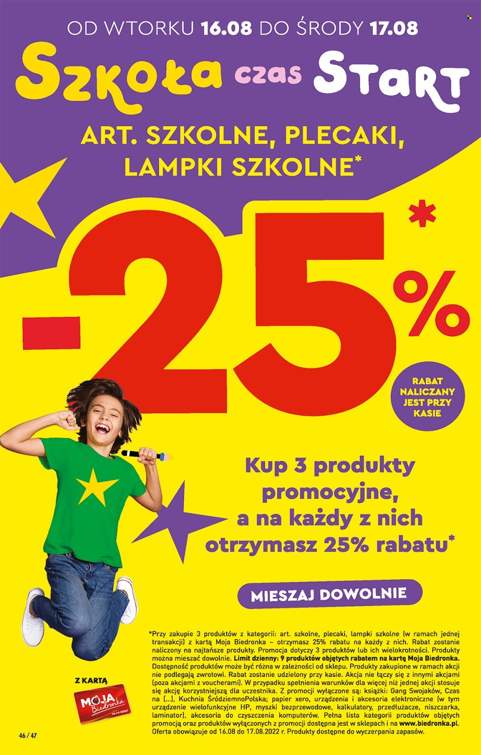 Gazetka Biedronka - 16.08.2022 - 20.08.2022. Strona 46