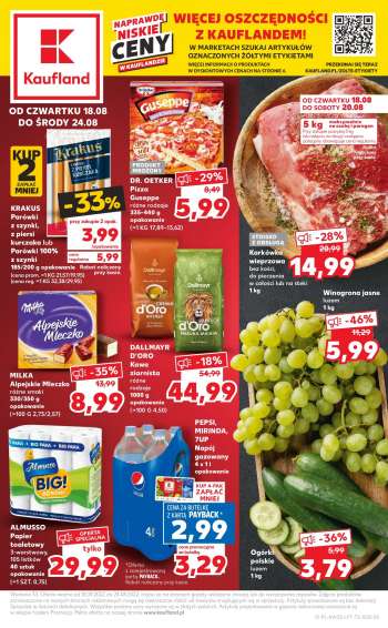 Gazetka Kaufland - 18.08.2022 - 24.08.2022.