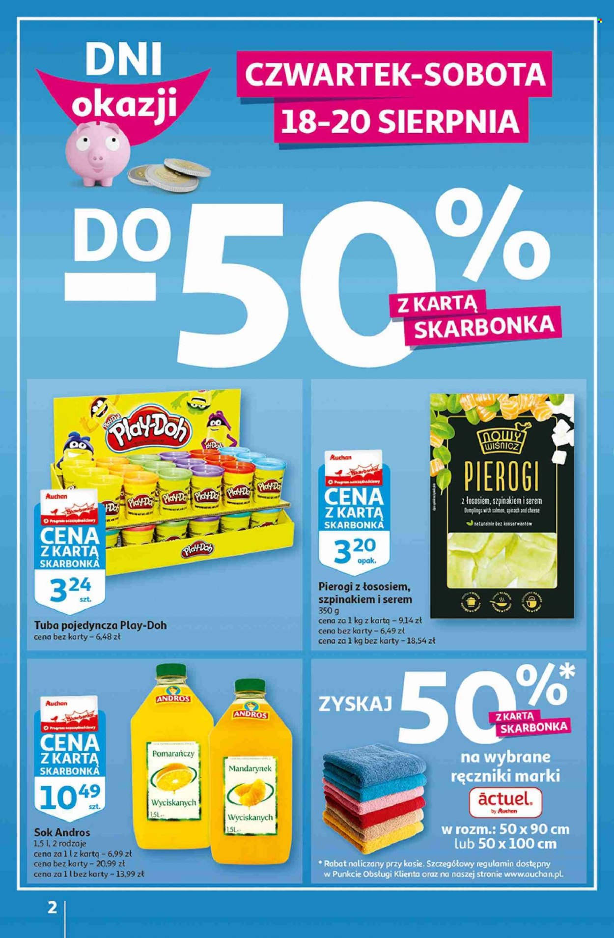 Gazetka Auchan - 18.08.2022 - 24.08.2022. Strona 2