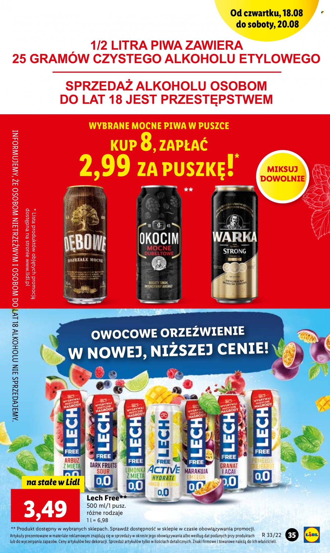 Gazetka Lidl - 18.08.2022 - 20.08.2022. Strona 35