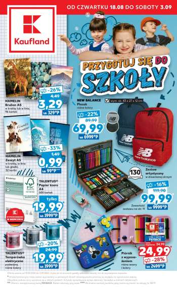 Gazetka Kaufland - 18.08.2022 - 3.09.2022.