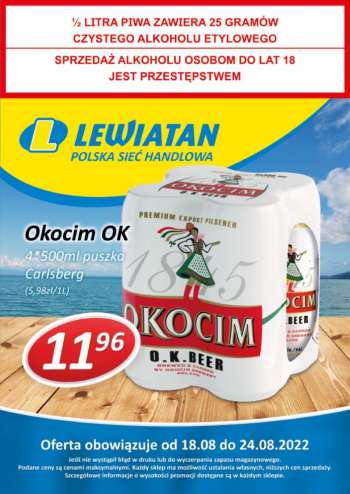 Gazetka Lewiatan - 18.08.2022 - 24.08.2022.