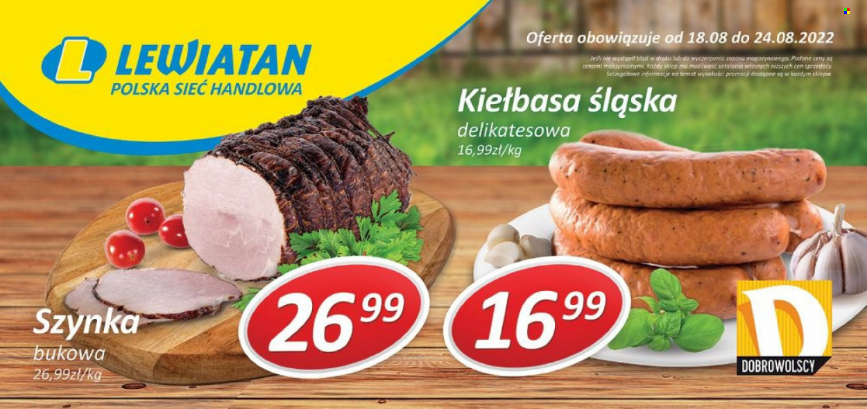 Gazetka Lewiatan - 18.08.2022 - 24.08.2022. Strona 3