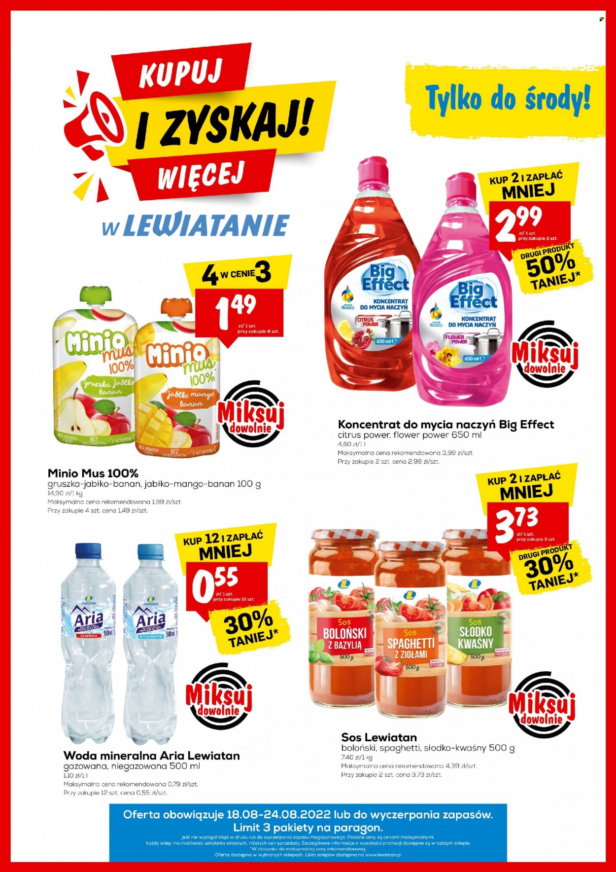 Gazetka Lewiatan - 18.08.2022 - 24.08.2022. Strona 1