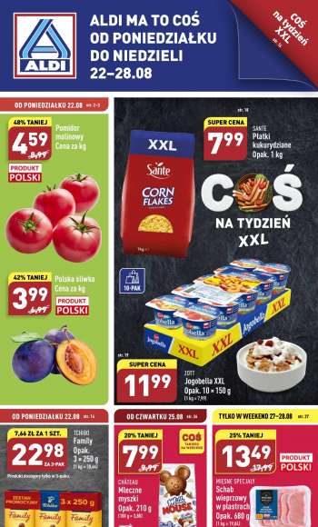 Gazetka ALDI - 22.08.2022 - 28.08.2022.
