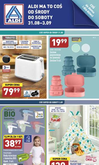 Gazetka ALDI - 31.08.2022 - 3.09.2022.