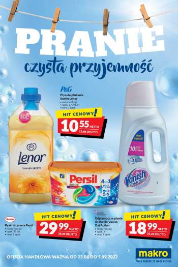 Gazetka Makro - 23.08.2022 - 5.09.2022.