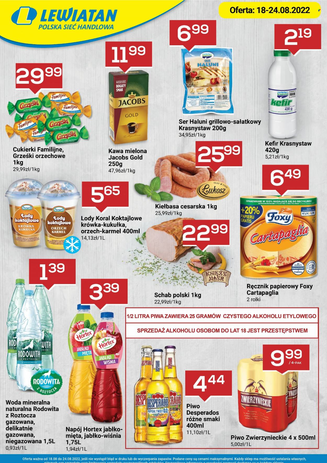 Gazetka Lewiatan - 18.08.2022 - 24.08.2022. Strona 1