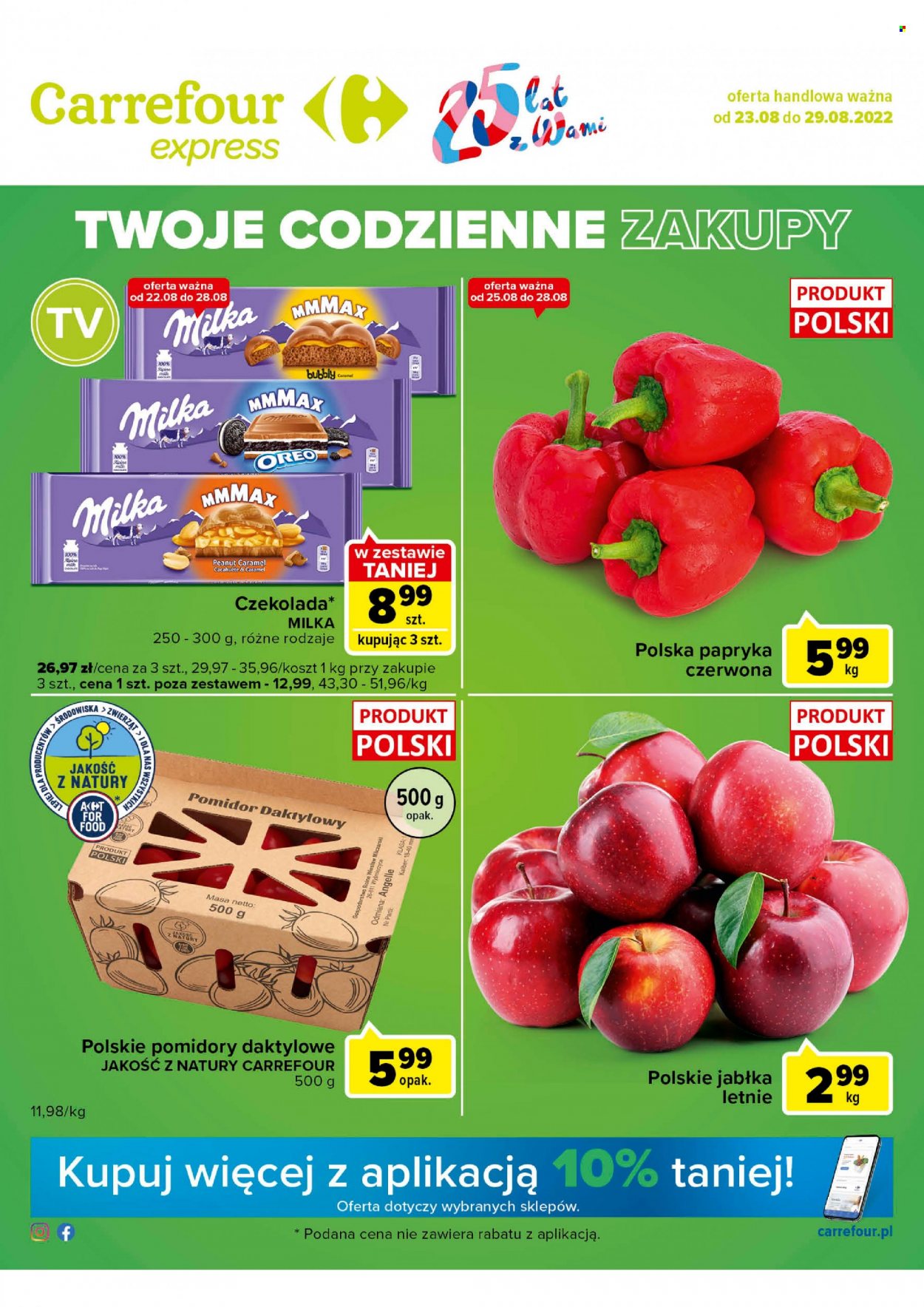 Gazetka Carrefour Express - 23.08.2022 - 29.08.2022. Strona 1