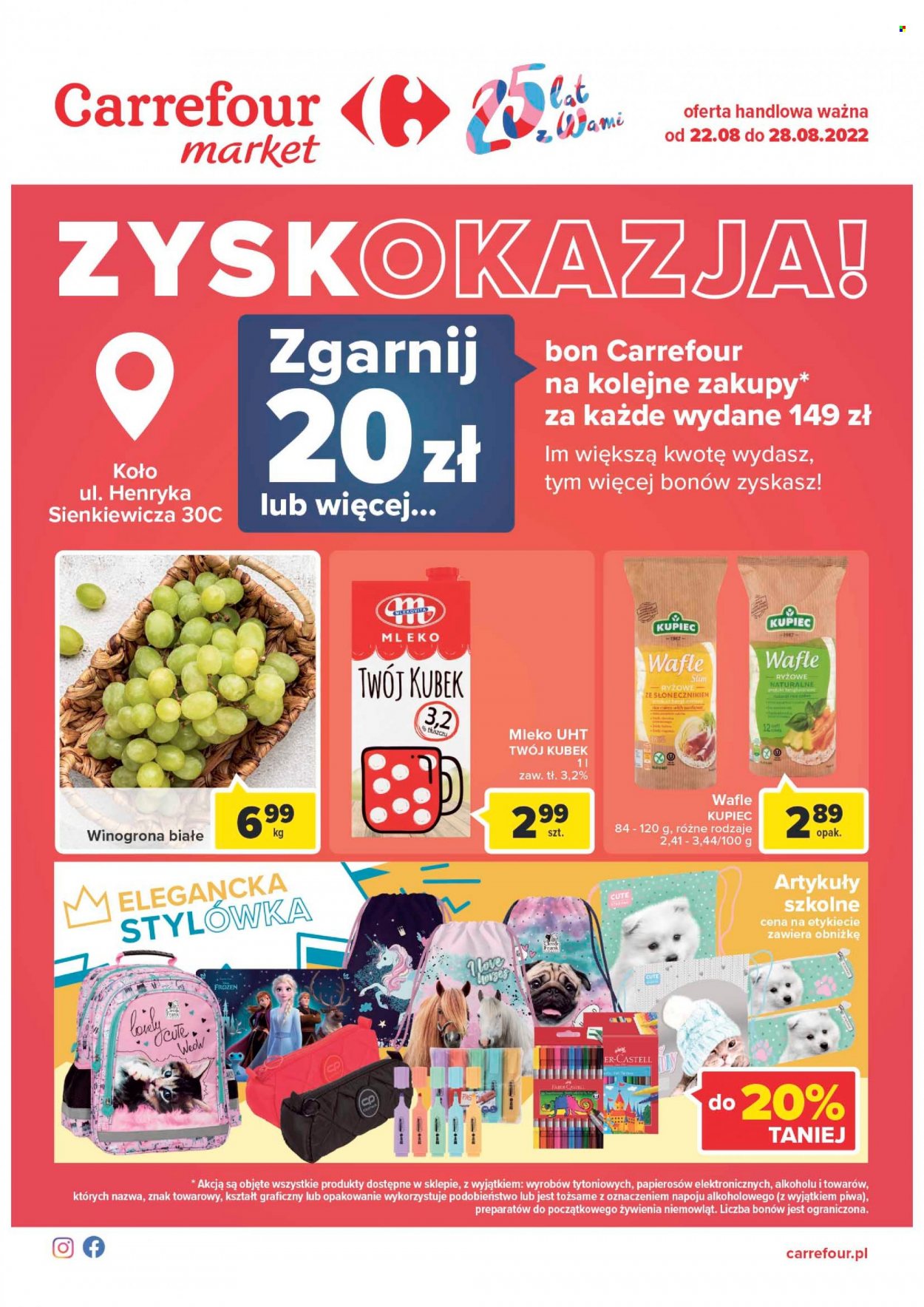 Gazetka Carrefour Market - 22.08.2022 - 28.08.2022. Strona 1